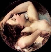 Brocky, Karoly Sleeping Bacchante oil